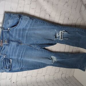 Torrid boyfriend straight leg vintage stretch jeans